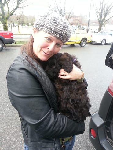 scout-day1-SPCA-going home Day 1 - Going home from the SPCA